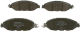 0986424682 Bosch Гальмівні колодки