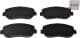 SP1671 Hi-Q Тормозные колодки для Mazda CX-5