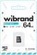Карта памяти Wibrand microSDXC 64 ГБ