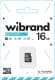 Карта памяти Wibrand microSDHC 16 ГБ