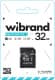 Карта пам’яті Wibrand microSDHC 32 ГБ з SD-адаптером WICDHU332GBA