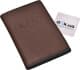 Портмоне-органайзер Poputchik 5053-029P з логотипом KIA колір коричневий