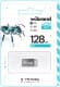 Флешка Wibrand Ant Silver 128 ГБ