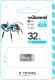 Флешка Wibrand Ant Silver 32 ГБ