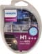 Автолампа Philips VisionPlus H1 P14,5s 55 W прозрачно-голубая 12258VPS2