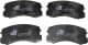 2965.01 Roadhouse Гальмівні колодки для Mitsubishi Lancer