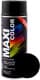 Аэрозольная краска Maxi Color Универсальная Black RAL 9005 глянцевая 400 мл