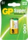 Батарейка GP Super Alkaline 4891199002311 PP3 (Krona) 9 V 1 шт