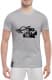 Футболка чоловіча Globuspioner класична Mini Cooper 3 сіра принт спереду