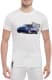 Футболка мужская Globuspioner классическая Nissan 350Z белая принт спереди