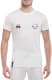 Футболка мужская Globuspioner классическая Nissan GTR белая принт спереди