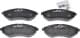 SP1158 Hi-Q Тормозные колодки