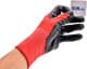 Рукавички робочі Sigma трикотажні з нітриловим покриттям червоні
