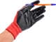 Рукавички робочі Sigma трикотажні з нітриловим покриттям червоні