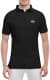 Футболка чоловіча Globuspioner поло Nissan Logo чорна принт спереду