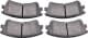 2970.02 Roadhouse Гальмівні колодки для Mazda 6