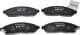 P 56 096 Brembo Тормозные колодки