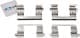 13.0460-0212.2 ATE Компоненти дискових гальмівних колодок