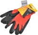 Рукавички робочі Sigma трикотажні з спіненого латексним покриттям червоні