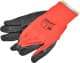 Рукавички робочі Sigma трикотажні з спіненого латексним покриттям червоні