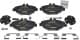 2374303 Textar Тормозные колодки для Mercedes E-Class
