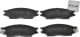 37680 A.B.S. Тормозные колодки для Nissan Almera