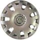 Комплект ковпаків на колеса SJS Volkswagen 204 колір сріблястий R14