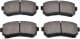 SP1187 Hi-Q Тормозные колодки