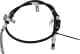 8140 21109 Triscan Трос ручного тормоза