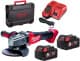 Болгарка акумуляторна Milwaukee M18 FUEL FSAG125XB-502X (2 акумулятори + ЗП + чохол) 125 мм