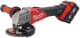Болгарка акумуляторна Milwaukee M18 FUEL FSAG125XB-502X (2 акумулятори + ЗП + чохол) 125 мм