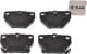MKD823 Friction Master Тормозные колодки