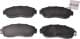SP2115A Hi-Q Гальмівні колодки