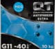 QT MEG Extra G11 синій -40 °C, 10 л (QT5634010) готовий антифриз