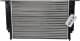 61885A Nissens Радиатор охлаждения двигателя для Fiat Stilo