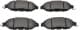 2210450 Metelli Тормозные колодки для Nissan Pathfinder