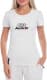 Футболка женская Globuspioner классическая Audi S Line Logo белая принт спереди