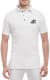 Футболка чоловіча Globuspioner поло Audi Am біла принт спереду