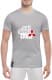 Футболка мужская Globuspioner классическая Eat Sleep DSM серый спереди