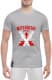 Футболка мужская Globuspioner классическая Mitsubishi 1970 серый спереди