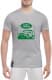 Футболка мужская Globuspioner классическая Land Rover Logo Art серый спереди