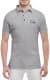 Футболка чоловіча Globuspioner поло Land Rover Pen сіра принт спереду