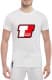 Футболка чоловіча Globuspioner класична Toyota T Sport White біла принт спереду