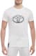 Футболка чоловіча Globuspioner класична Toyota Silver Big Logo біла принт спереду