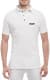 Футболка чоловіча Globuspioner поло DAF Mini Logo біла принт спереду