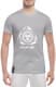 Футболка чоловіча Globuspioner класична Mazda Engine RX-8 сіра принт спереду