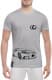 Футболка мужская Globuspioner классическая Lexus IS серый спереди