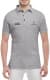 Футболка чоловіча Globuspioner поло Mercedes Brabus сіра принт спереду