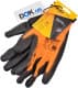 Рукавички робочі Sigma трикотажні з поліуретановим покриттям помаранчеві, XL 10" (9446461)