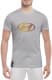 Футболка мужская Globuspioner классическая Hyundai Tribal Logo серый спереди